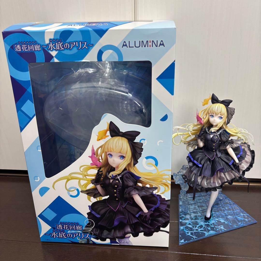 アルミナ 藤ちょこ　オリジナルイラスト　透花回廊　水底のアリス　1/7フィギュア