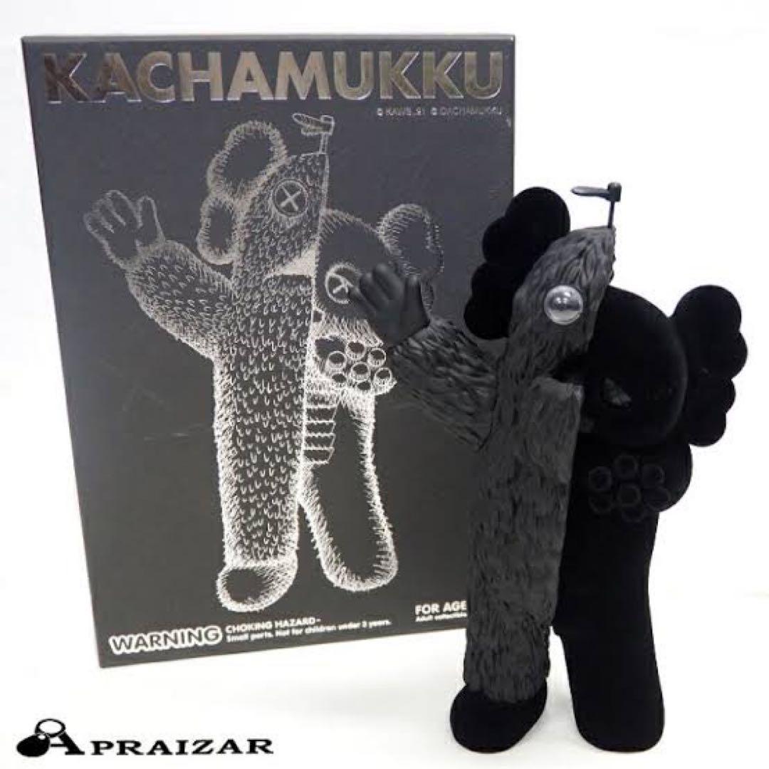 KACHAMUKKU フィギュア 黒・グレー 楽天市場】KAWS KACHAMUKKU Figure colorway カウズ ガチャピン ムック