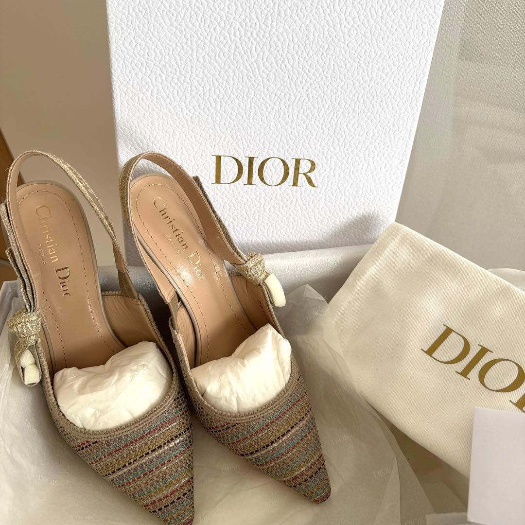 Dior マルチカラーハイヒール・パンプス