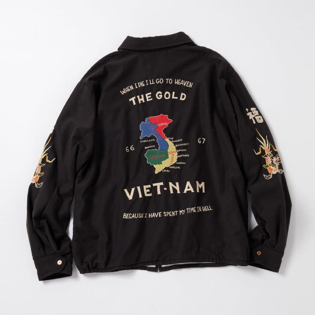 GOLD VIETNAM JACKET 東洋エンタープライズ　ベトジャン【XL】