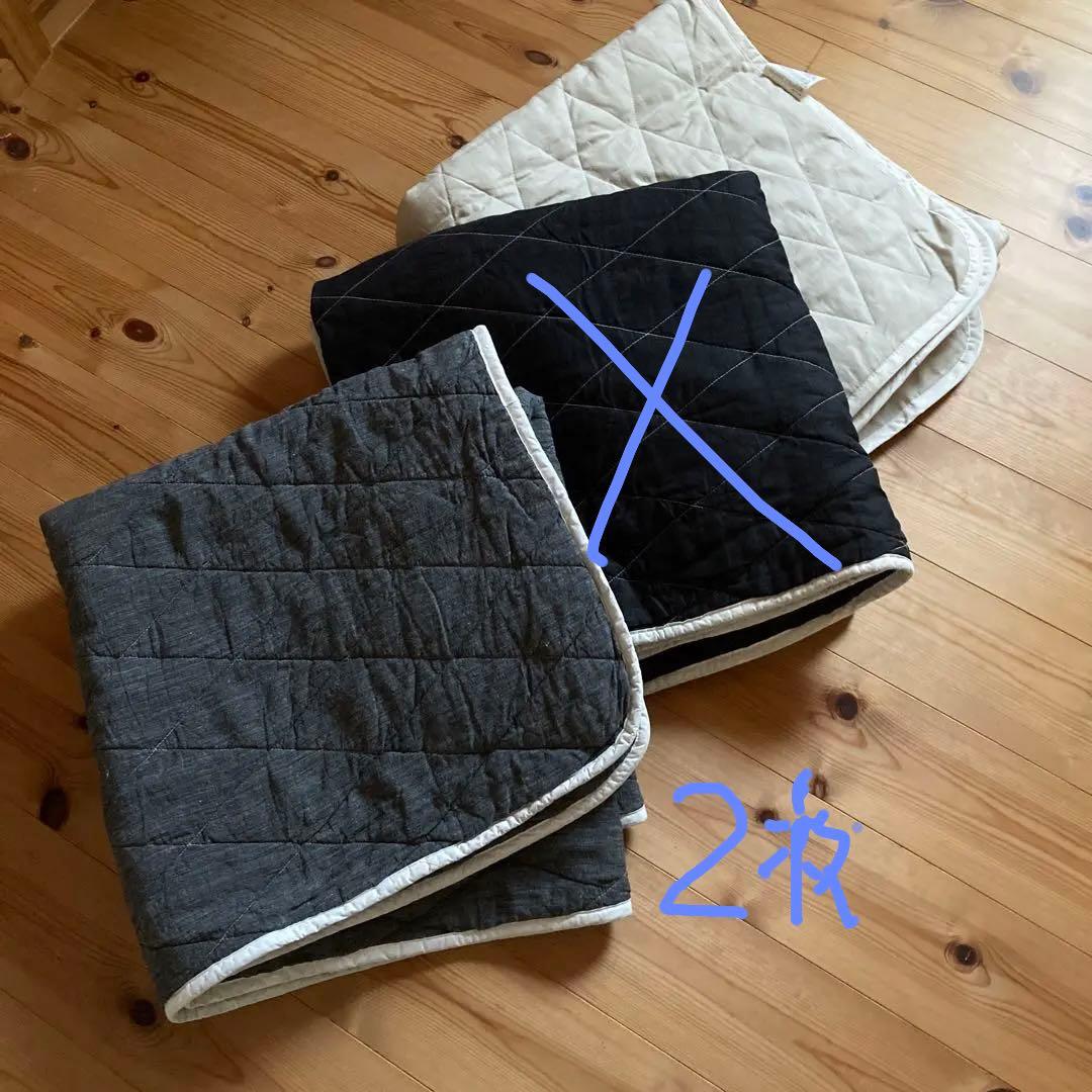 本麻 敷パッド　ハート　オーガニック　シングル　麻　100% 無蛍光　無漂白