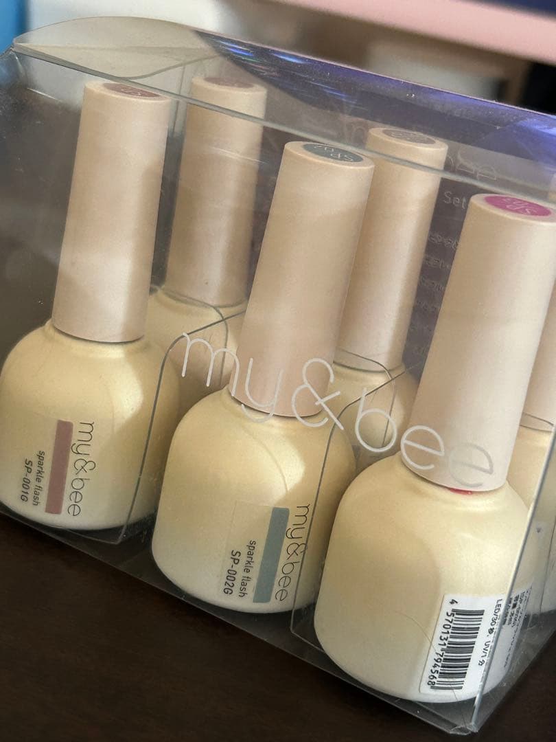 マイビー スパークルフラッシュ 6色セット my&bee マイビー my&bee スパークルフラッシュ 8ml 【6色からご選択】 SP-001G