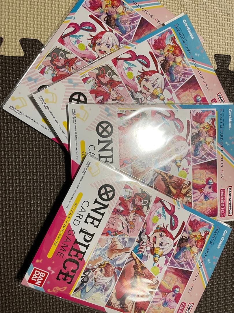 ONE PIECE プレミアムカードコレクション-ウタ- 4セット