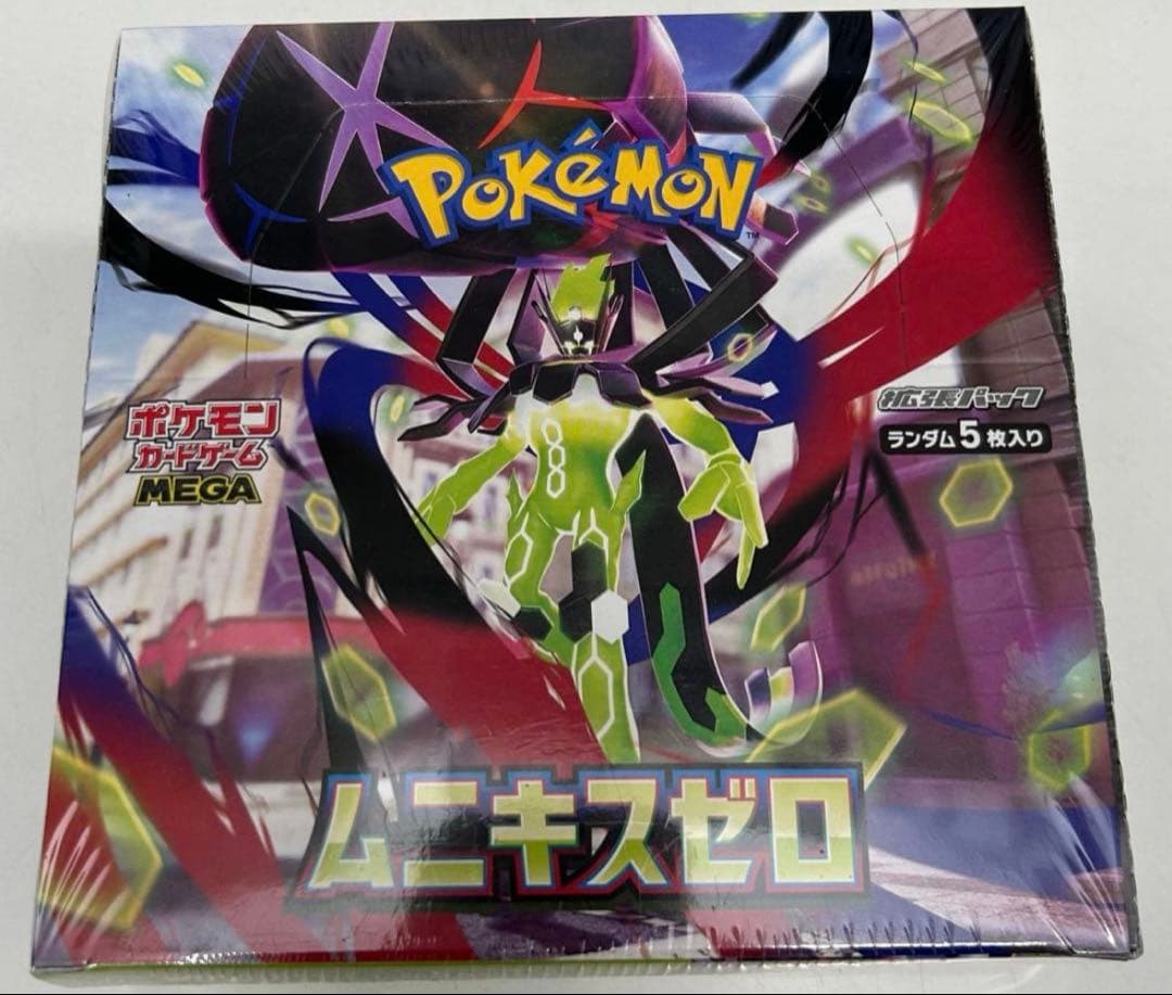 ポケモンカードゲーム ムニキスゼロ　新品未開封BOX シュリンク付き