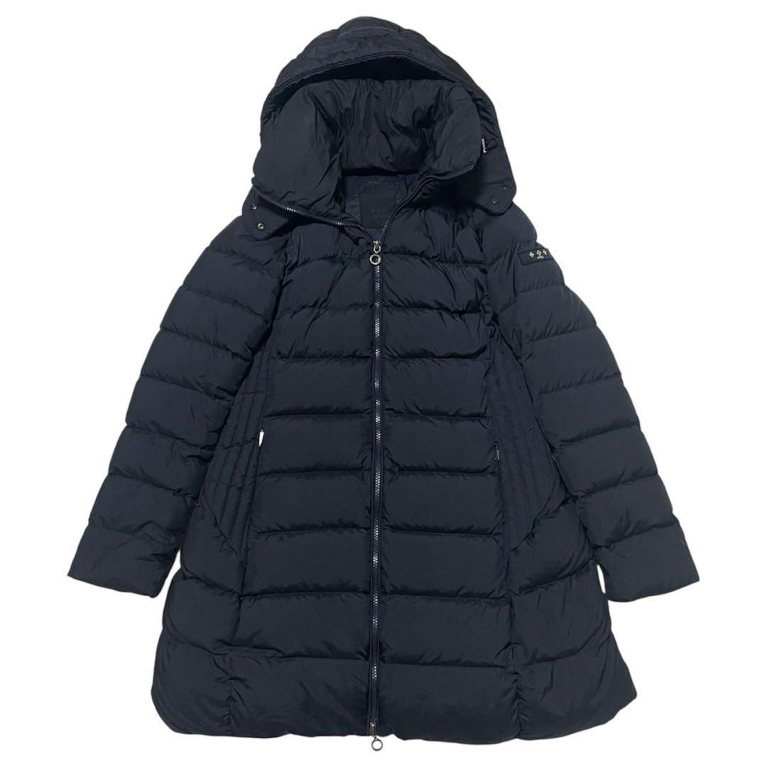 TATRAS タトラス ポリテアマ ダウンコート　ネイビー　濃紺　2way L 中古・古着通販】TATRAS (タトラス) ポリテアマ ダウンコート ネイビー