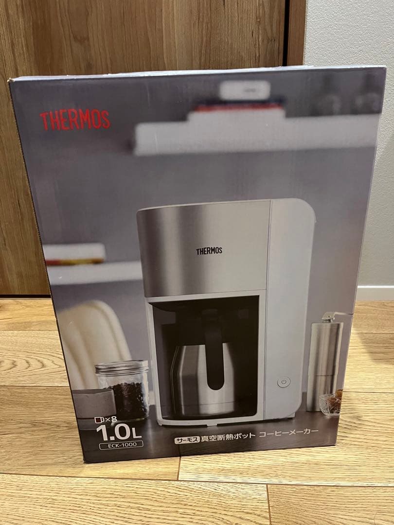 THERMOS 真空断熱ポットコーヒーメーカ -ECK-1000