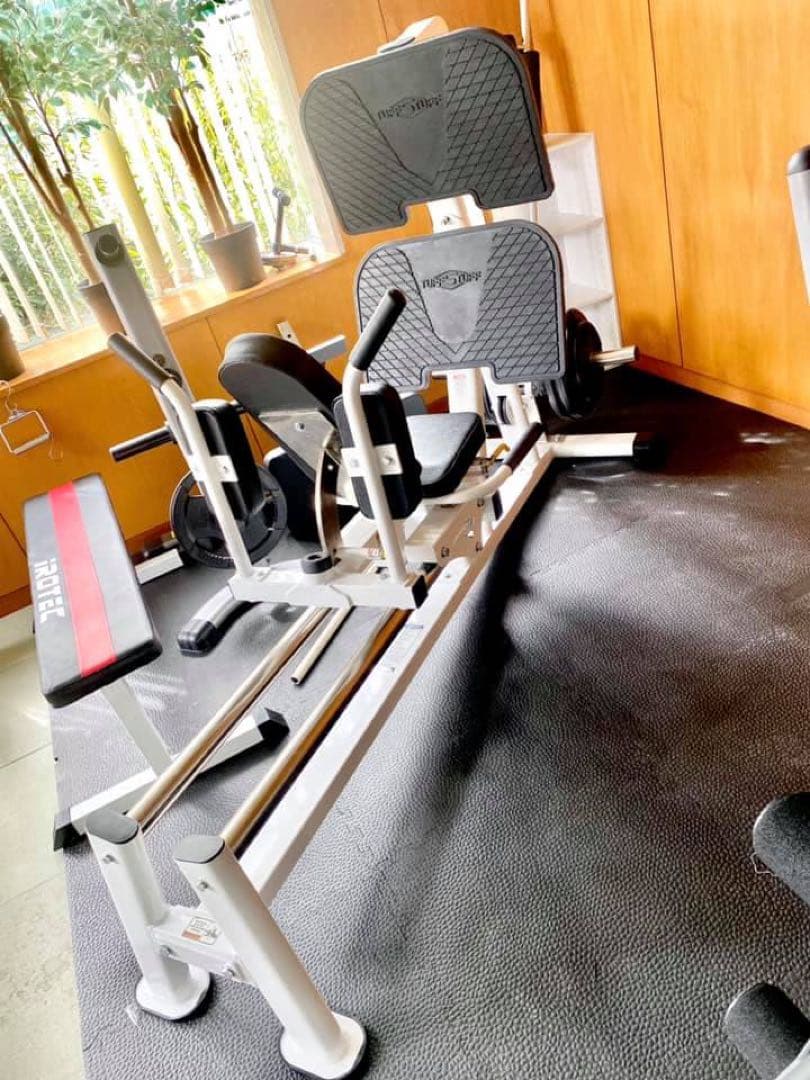 TUFFSTUFFレッグプレス/ハックスクワットCLH300/プレート付