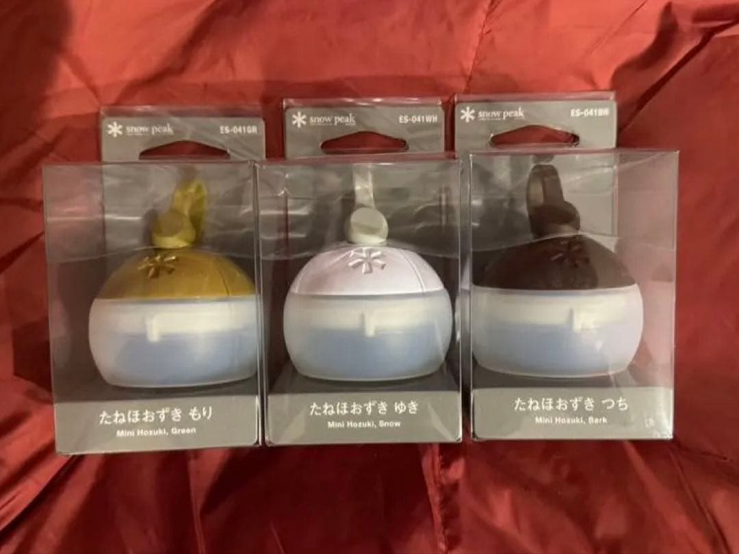 スノーピーク たねほおずき　3個セット ゆき つち もり 楽天市場】スノーピーク 2024年雪峰祭 たねほおずきコンプリートセット