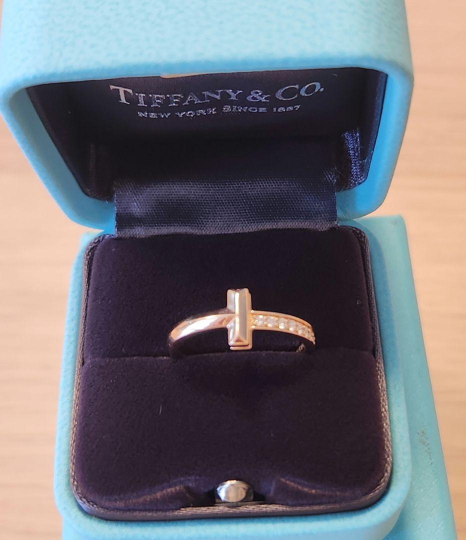 [中古]Tiffany ティファニー Tワンリング K18イエローゴールド11号 TIFFANY&Co.（ティファニー） T ワン K18イエローゴールド リング 中古