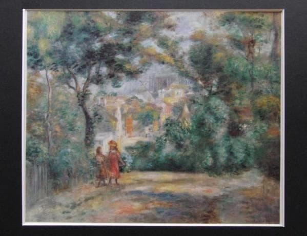 Pierre-Auguste Renoir、VUE DU SACRE-COEUR File:Renoir - Vue du Sacré-Cœur, vers 1905.jpg - Wikimedia Commons