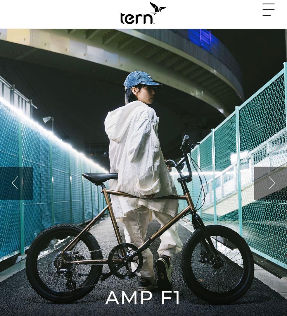 【送料込み】TERN 2023年モデル AMP F1 カスタム 楽天市場】【最大4000円クーポン配布】【Sウッドバスケット搭載厳選