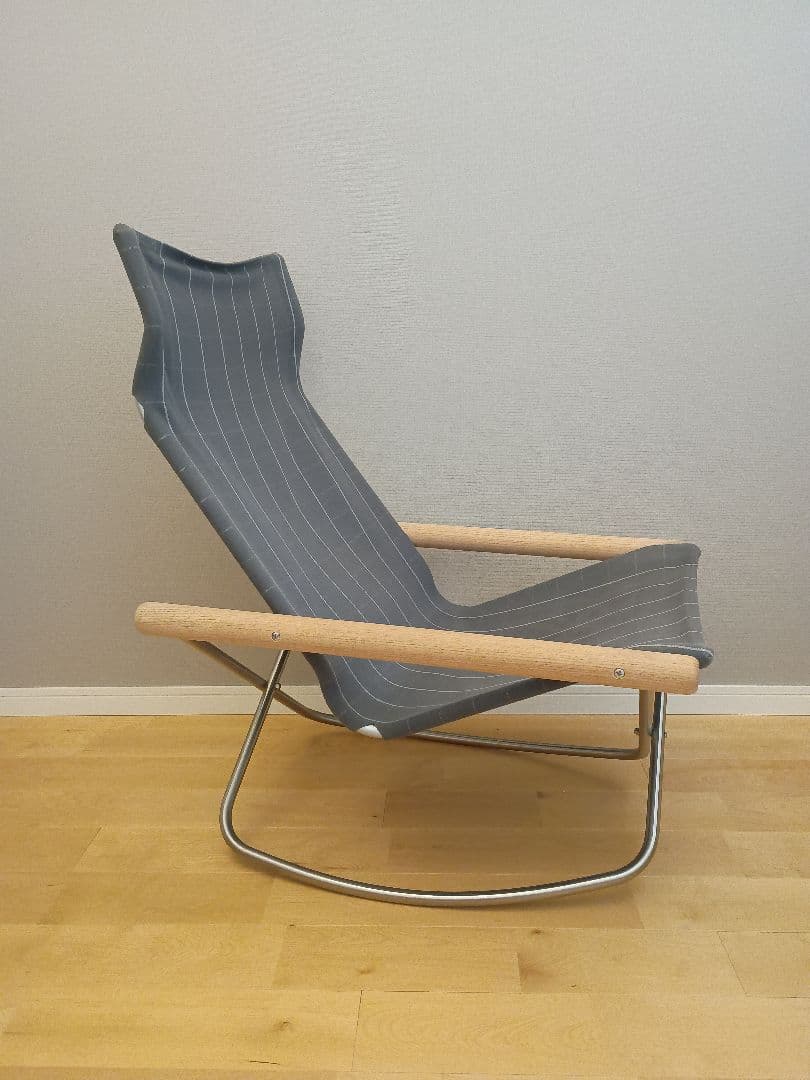 【最終】ーチェアエックス ロッキング シキリ ソープフィニッシュ ダークグレー