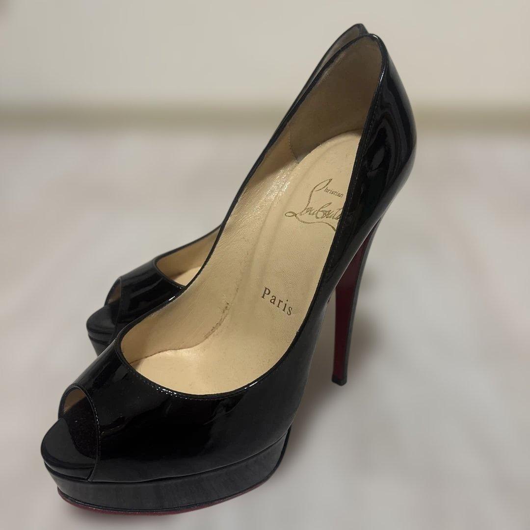 Christian Louboutin ブラック ハイヒール　37