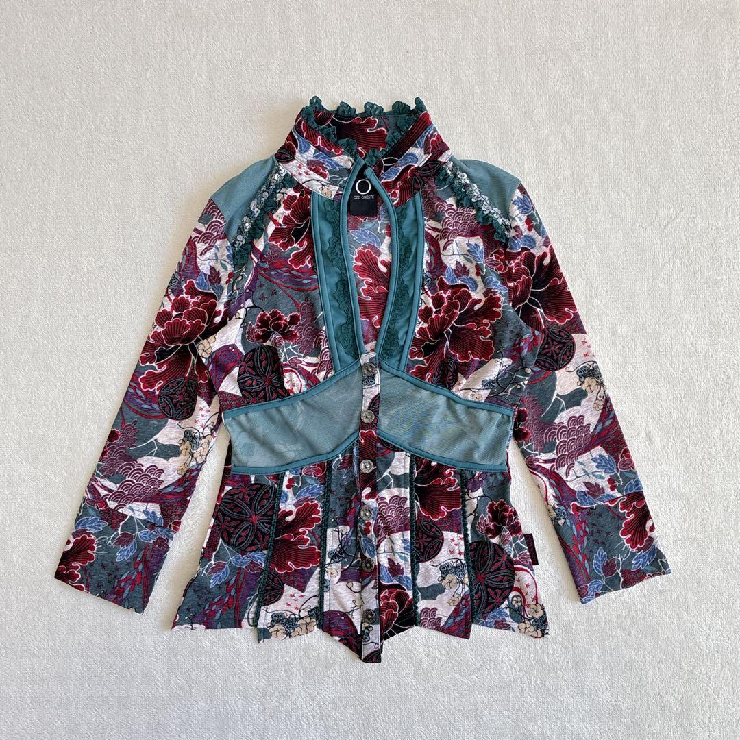 OZZ ONESTE オッズオン オッズオネスト和柄カットソー チャイナ - メルカリ