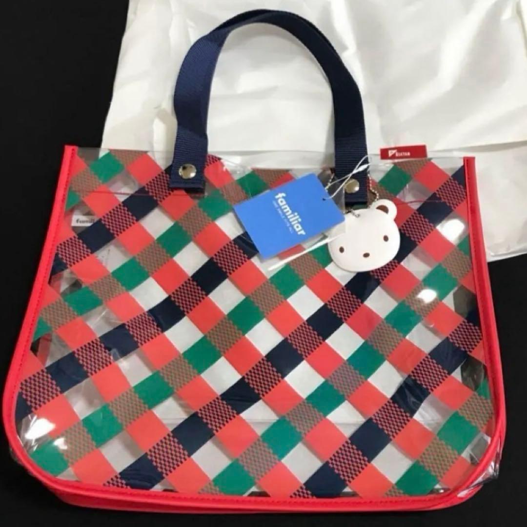 新品タグ付き♪現行品プールバッグ ファミリア familiar スイミング教室