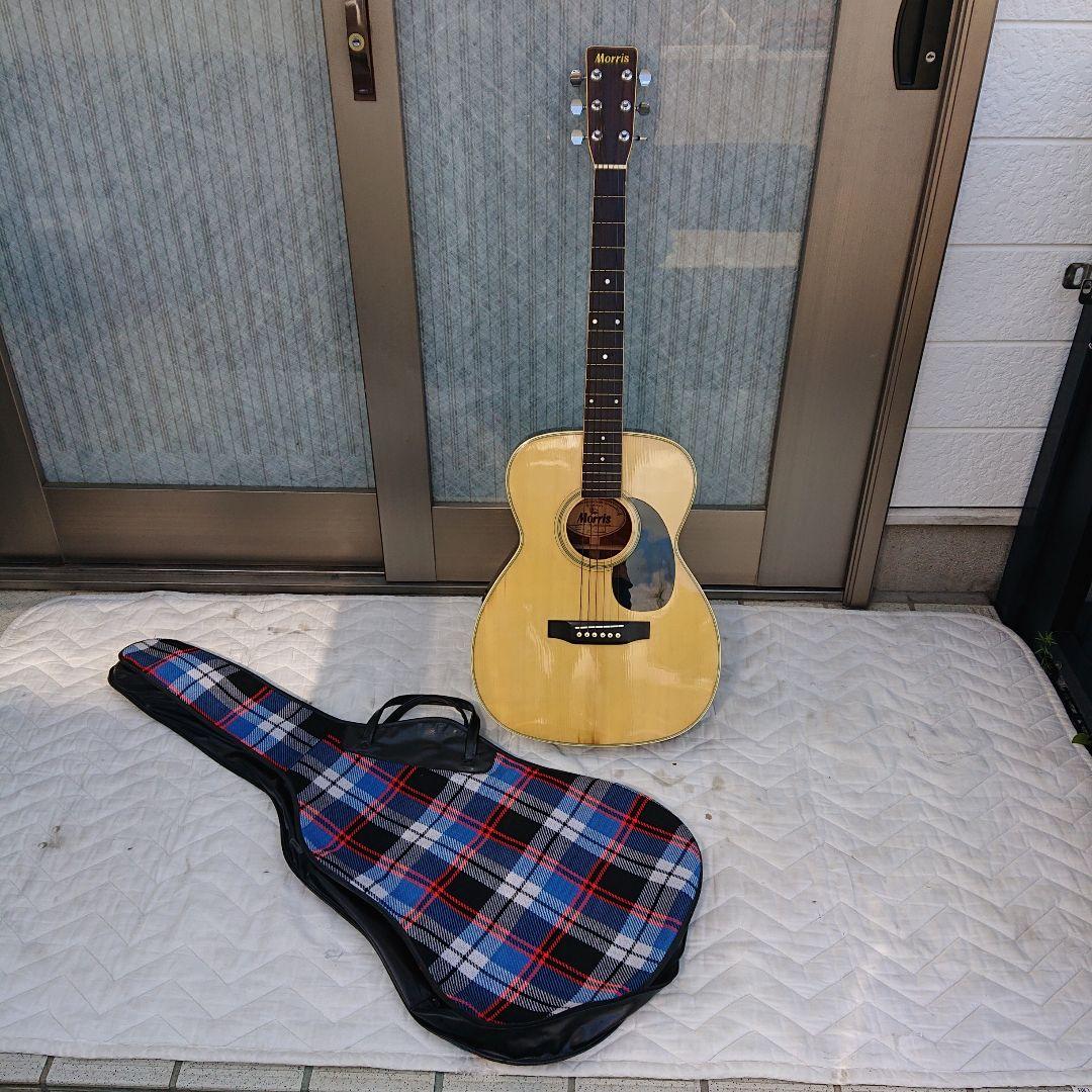 Morris F-20 アコースティックギター ソフトケース付き 美品 送料無料 楽天市場】モーリス アコースティックギター MORRIS F-020 アコギ