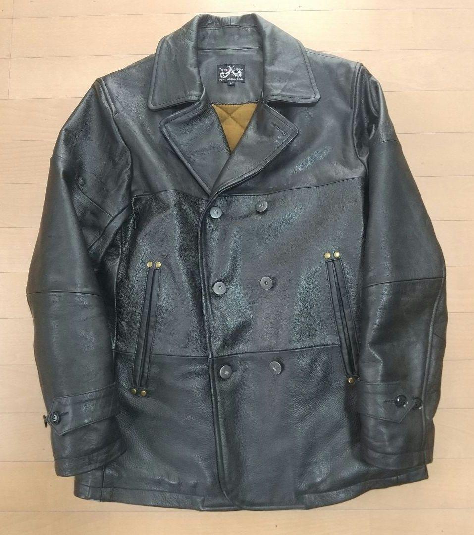 Y*2様 dress hippy レザーピーコート at-dirty no na