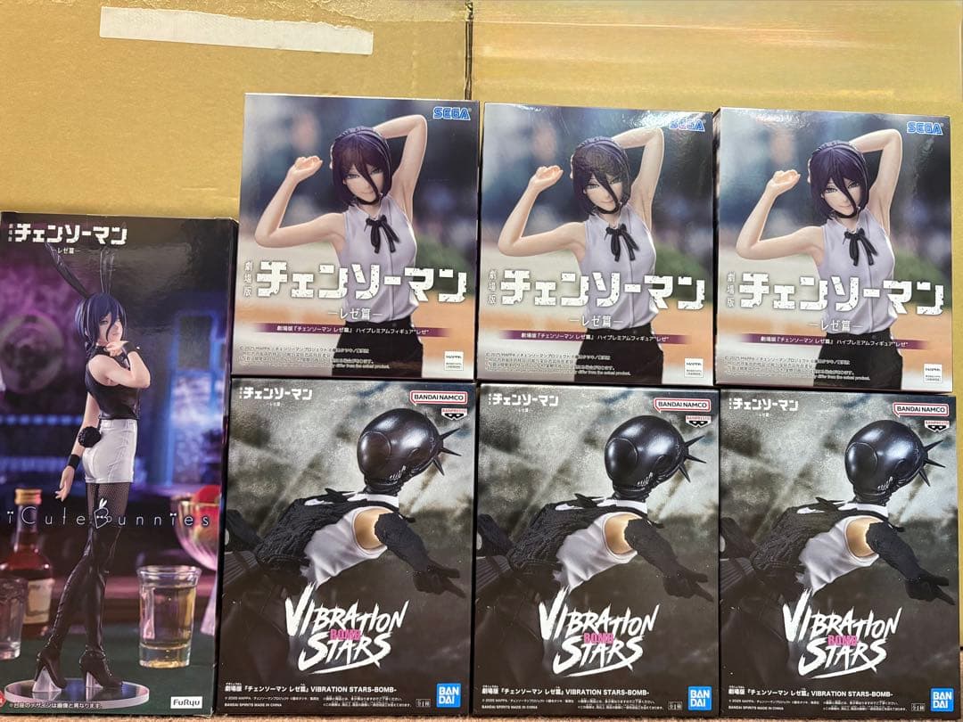 劇場版チェンソーマン　レゼ篇　レゼ　フィギュア　まとめ売り　計7点