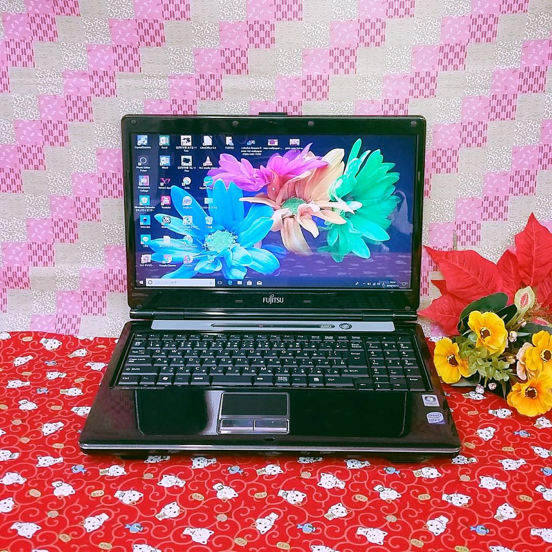 富士通 PC HDD大容量320GBを搭載！ブラックノートパソコン!Win10 Amazon.co.jp: メモリ8G Windows7 64bit 富士通ノートパソコン