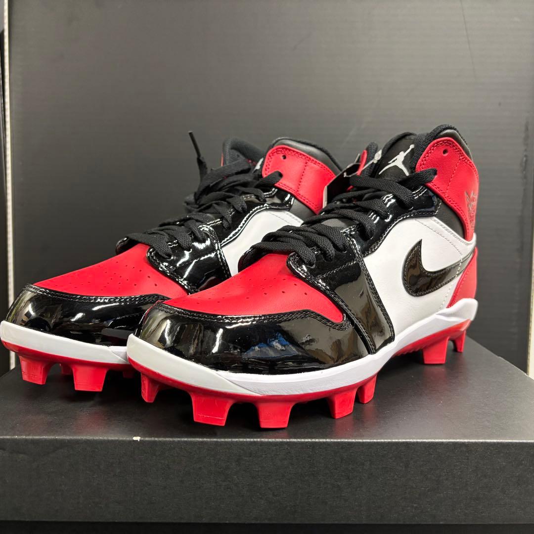 【値下げ】ナイキ エアジョーダン 野球スパイク 27cm 日本未発売】 ナイキ ジョーダン 野球 スパイク Jordan 1 Retro MCS