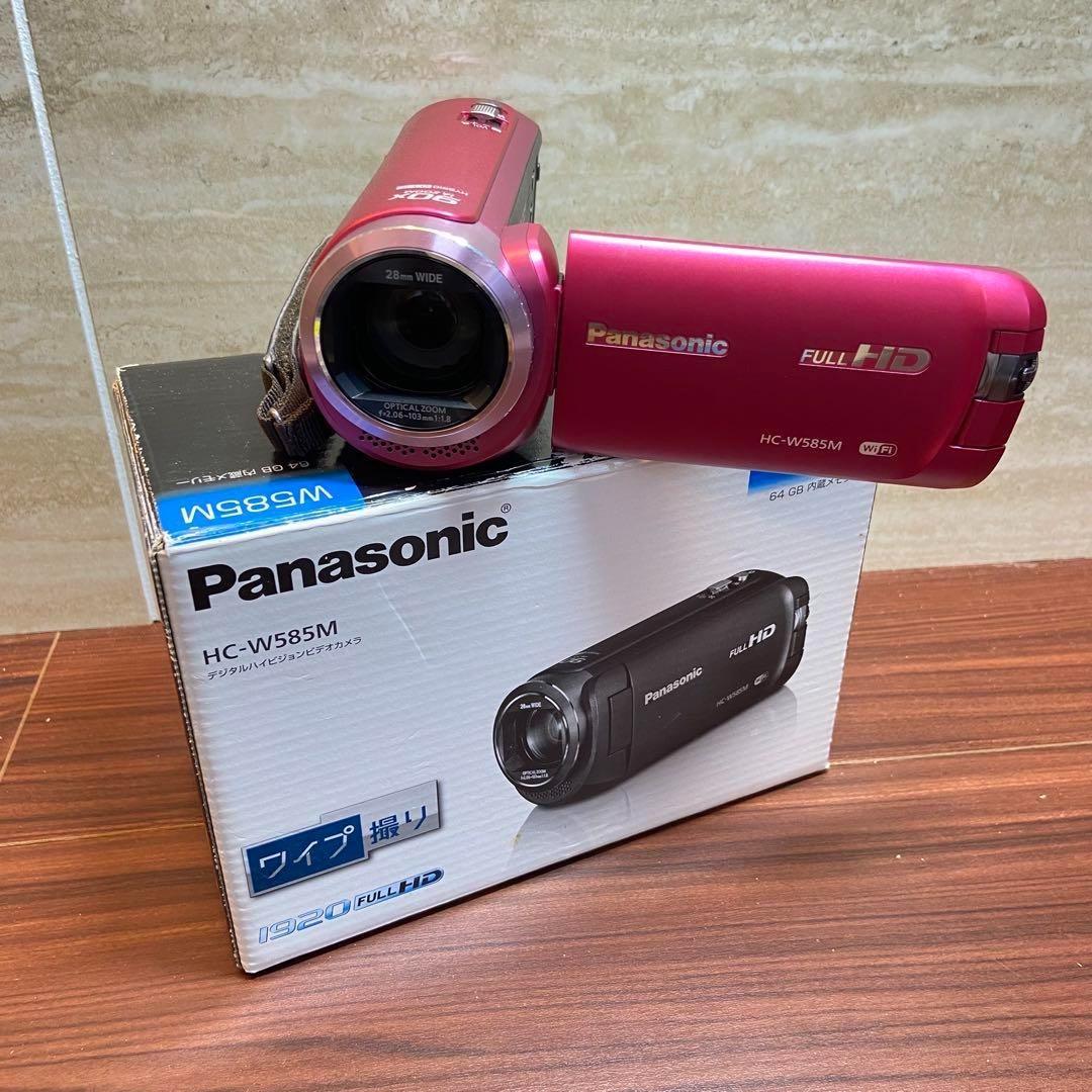 Panasonic HC-W585M ビデオカメラ ほぼ新品 3835