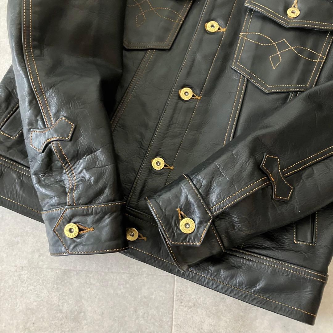 STARKE HAUT ホースハイド レザー トラッカージャケット/L - メルカリ