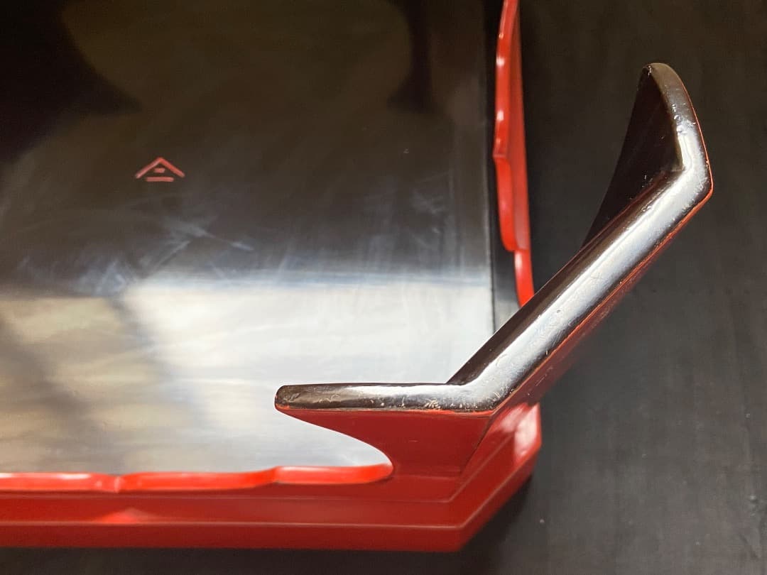 能登蔵出し 輪島塗 朱漆 脚付膳 / 時代 朱塗 漆器膳 正月 - メルカリ