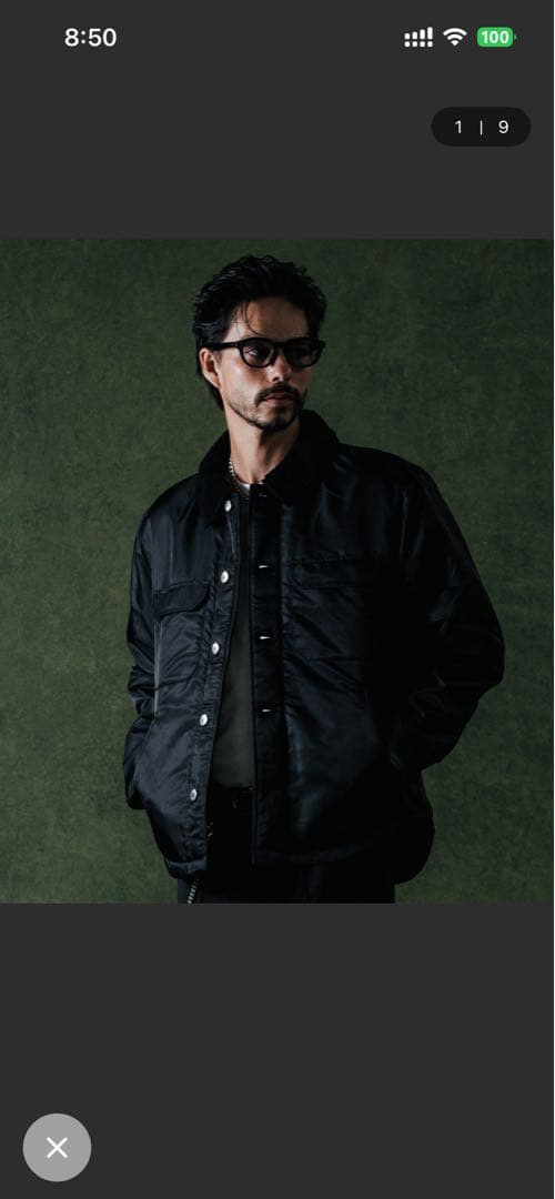 CRIMIE ボア襟付きジャケット早い者勝❗️