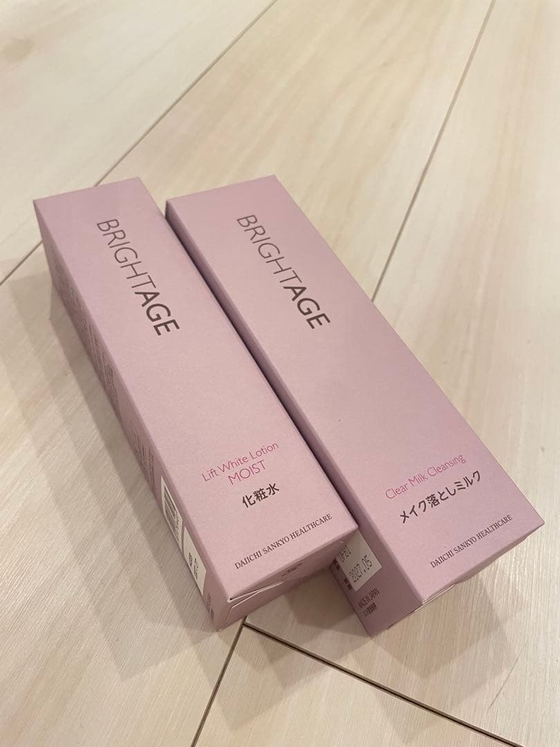 ブライトエイジ リフトホワイト ローション モイスト 化粧水 メイク落としミルク