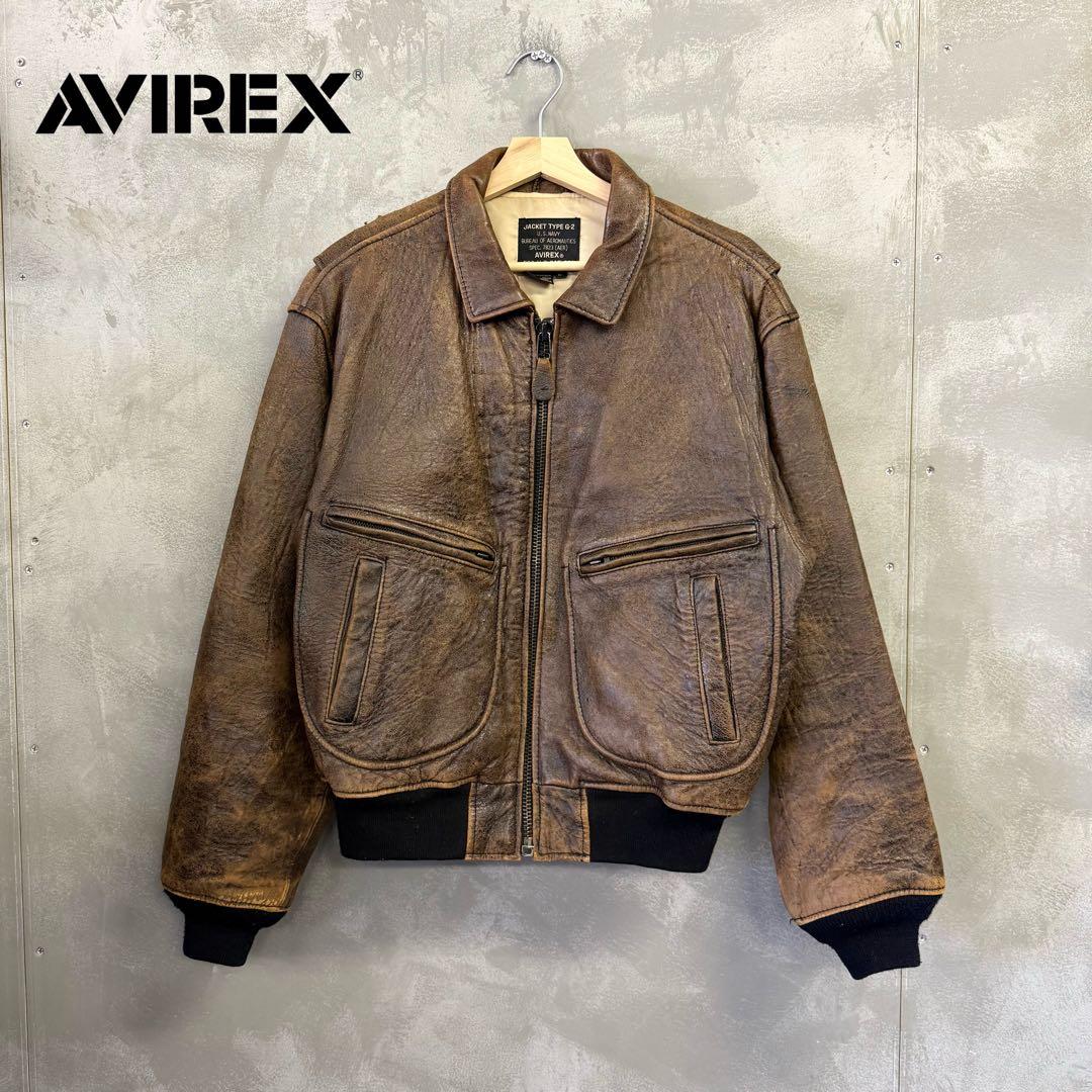 AVIREX G2 レザージャケット フライトジャケット アヴィレックス