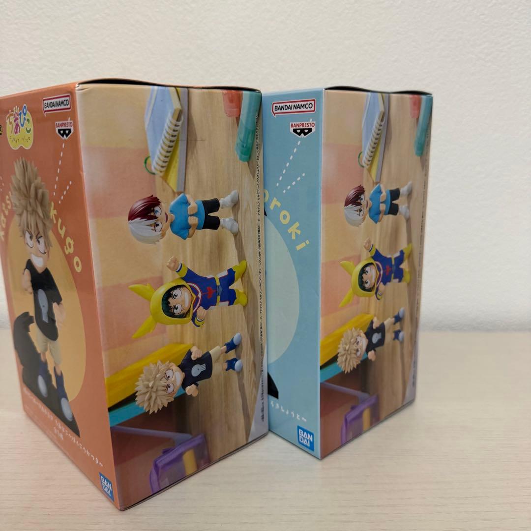 ヒロアカ ちあぴこ 爆豪勝己 轟焦凍 フィギュア2体セットまとめ売り