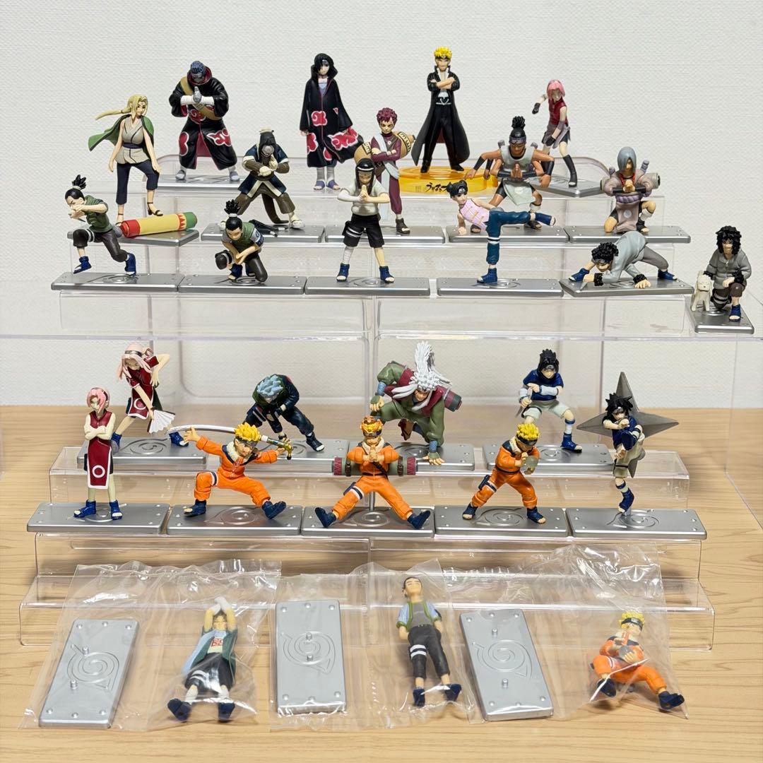 NARUTO⭐︎忍形集⭐︎忍形コレクション⭐︎27体⭐︎ミニフィギュア⭐︎ミニチュア⭐︎食玩