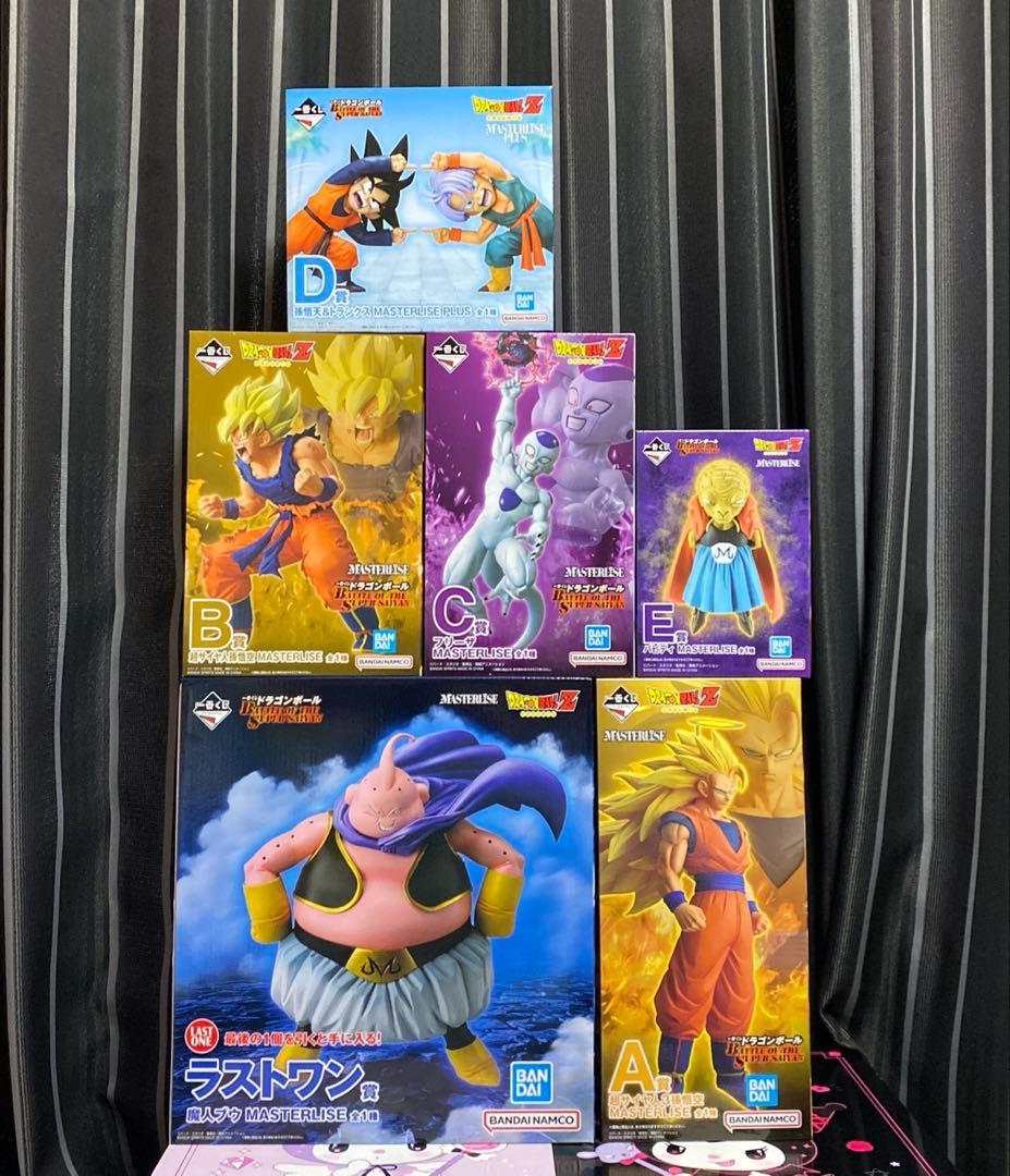 一番くじ　ドラゴンボール　a b c d e ラストワン　セット
