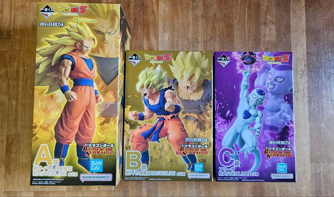 一番くじ ドラゴンボール バトルオブザスーパーサイヤン フィギュア コンプ 6種