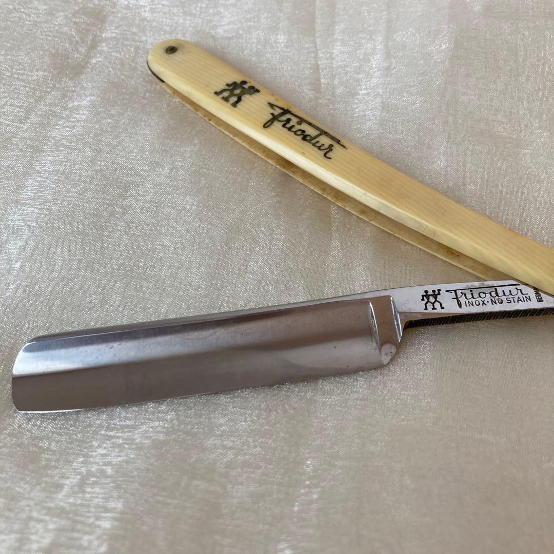 西洋剃刀 ヘンケルス Henckels 本レザー ストレートレザー カミソリ