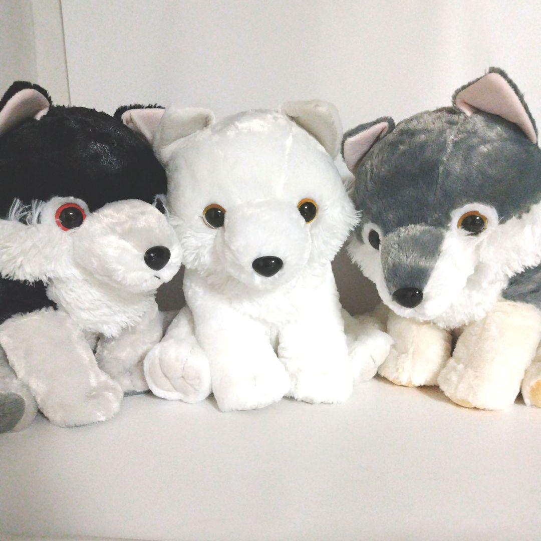 もふっとオオカミ ミステリアス ウルトラBIGぬいぐるみ 全3種 2 ≪9月の新商品≫もふっとオオカミミステリアス-NEW ITEM！｜アミューズ