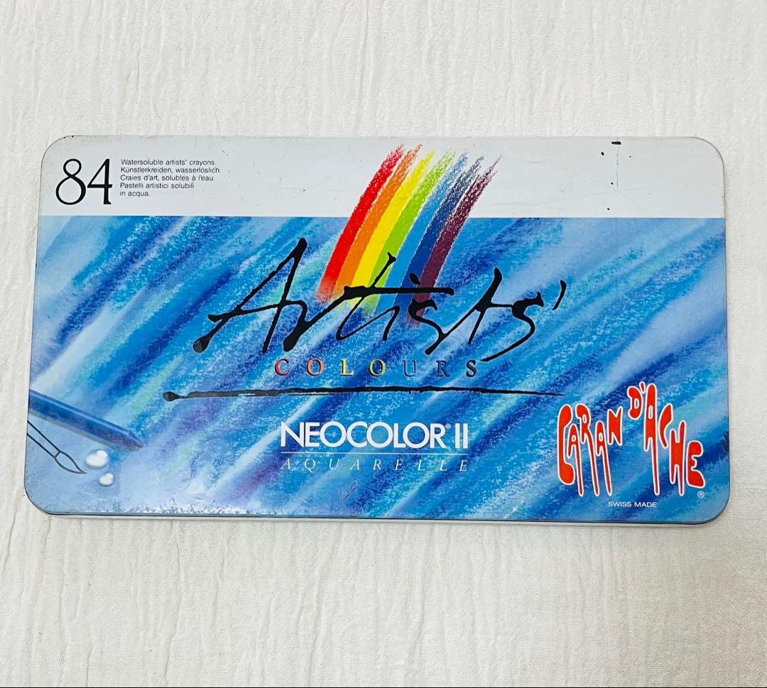 カランダッシュ ネオカラー2 NEOCOLOR II 84色 カランダッシュ]ネオカラー 2(NEOCOLOR 2) 84色セット木箱入(7500-484