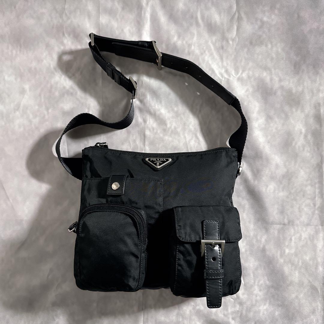 バッグ y2k 00s PRADA BodyBag Waist Bag Nylon 00s PRADA SPORT archive cross body bag - メルカリ