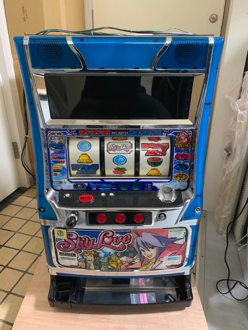 みさき Sammy スカイラブ 実機パチスロ 家庭用ス ロット台 Amazon | スカイラブ（love） ［家庭用｜中古パチスロ実機 フルセット