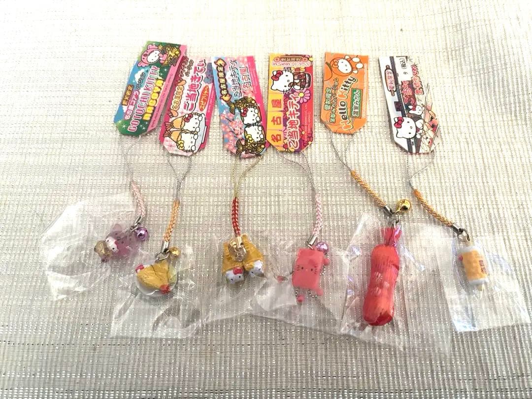 【愛知名物コンプ】名古屋限定 根付 6点セット