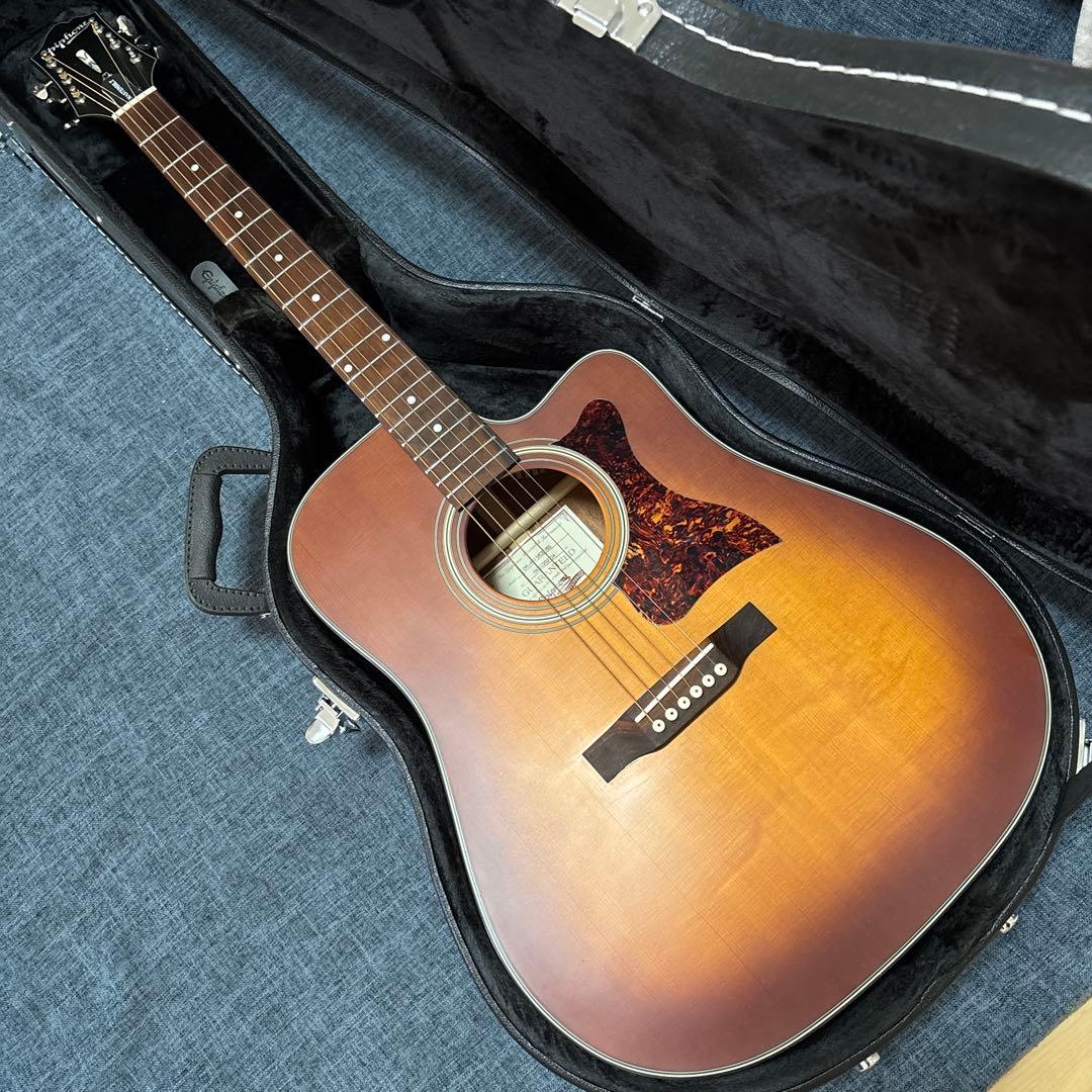 エピフォン Masterbuilt DR-400MCE エレアコ HC付