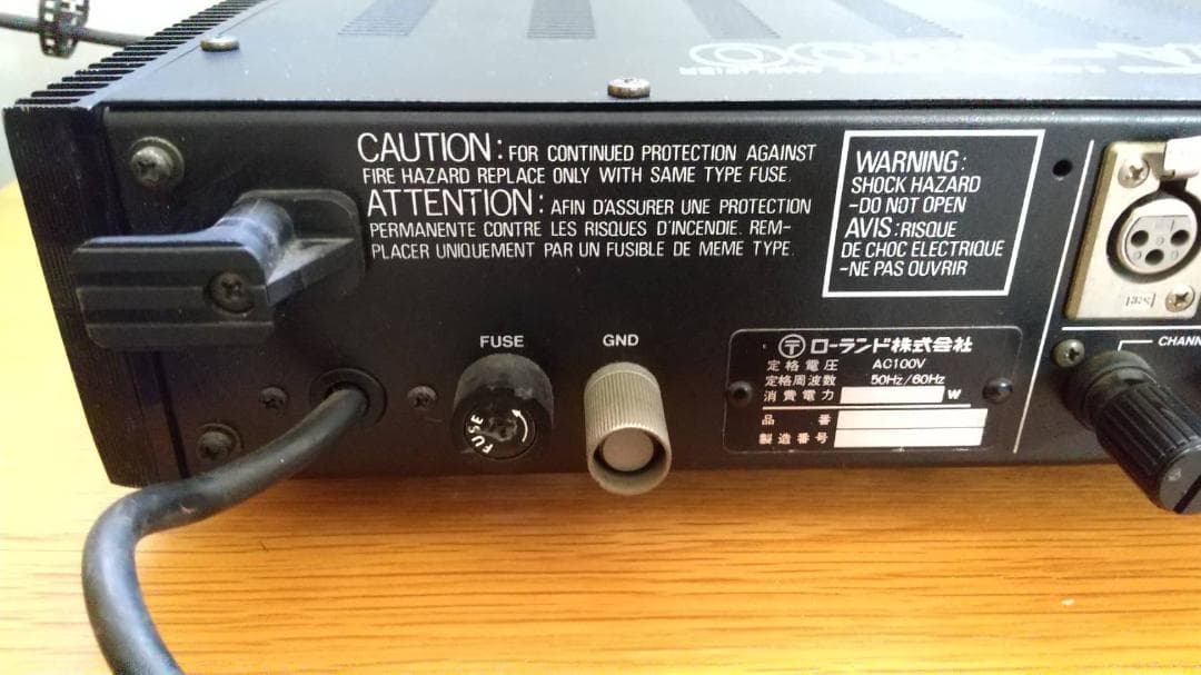 Roland SRA-1200 PROFESIONAL パワーアンプ - メルカリ