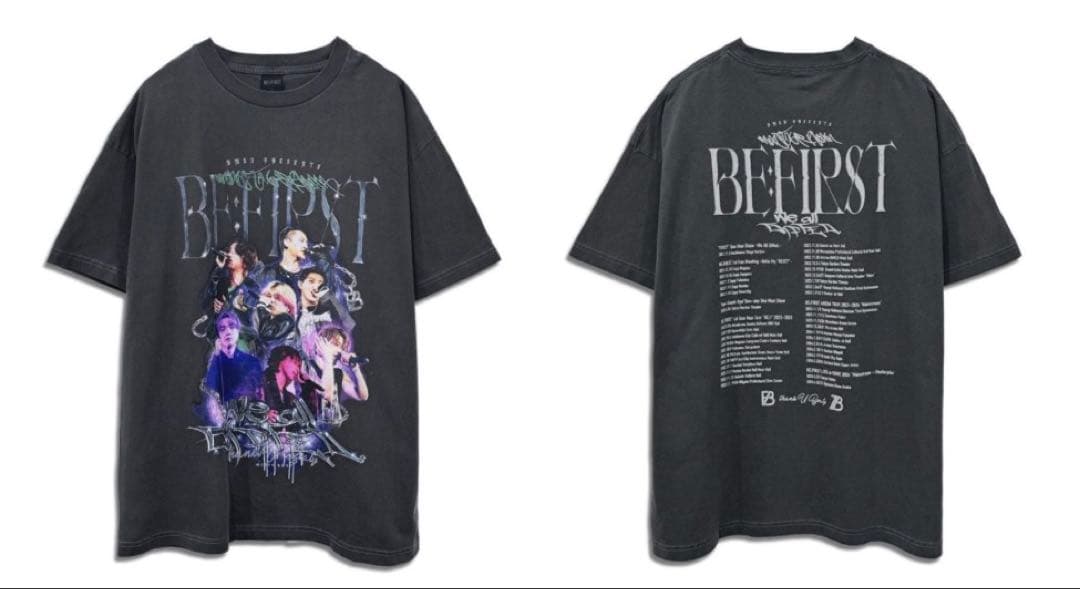 BE:FIRST Tシャツ BE:FIRST カラーロゴTシャツ 白 – BMSG