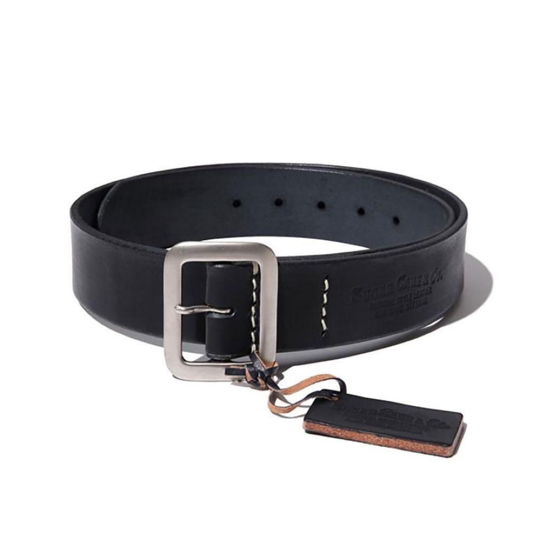 SUGAR CANE 定番ギャリソンベルト ブラック 34 新品 未使用