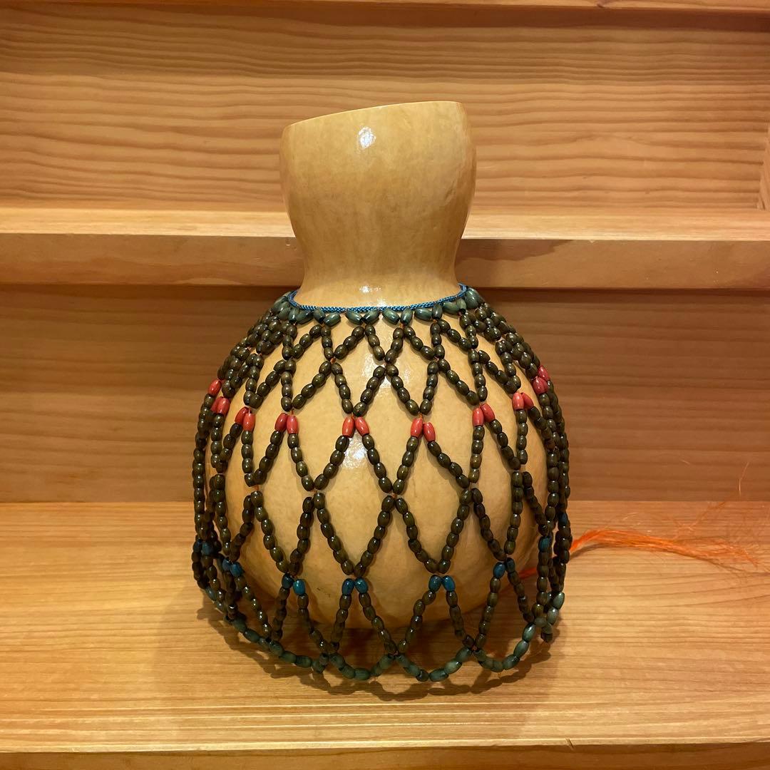 シェケレ　　天然瓢箪 Lサイズ】ひょうたん製シェケレ Shekere Thunder Spirit | シェケレ