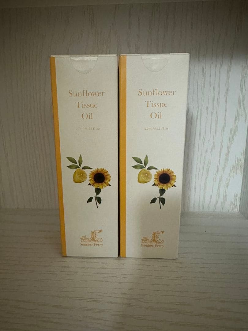 サンダースペリー化粧品　サンフラワー ティシューオイル 120ml×２本