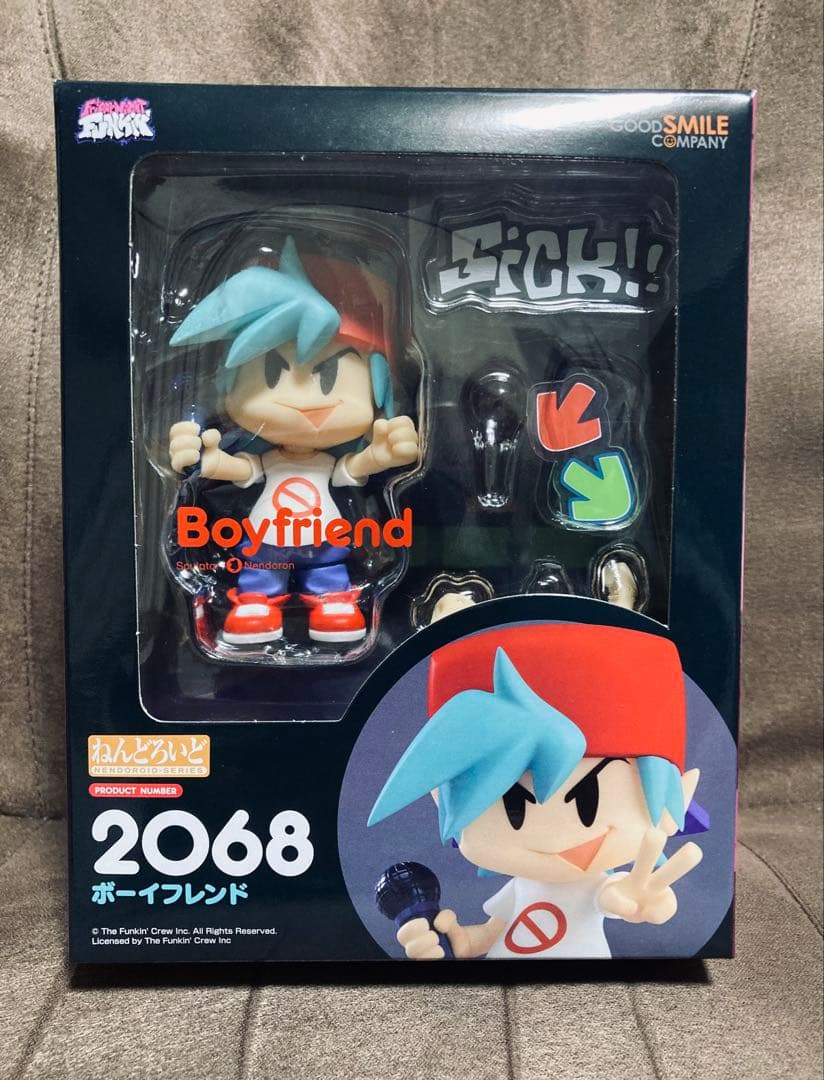 ねんどろいど　ボーイフレンド　FNF FNF] Nendoroid BF has arrived! A quick review video - YouTube
