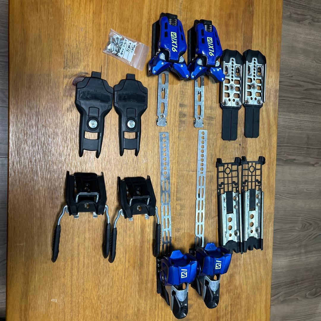 サロモン　X16 スキー ビンディング 青
