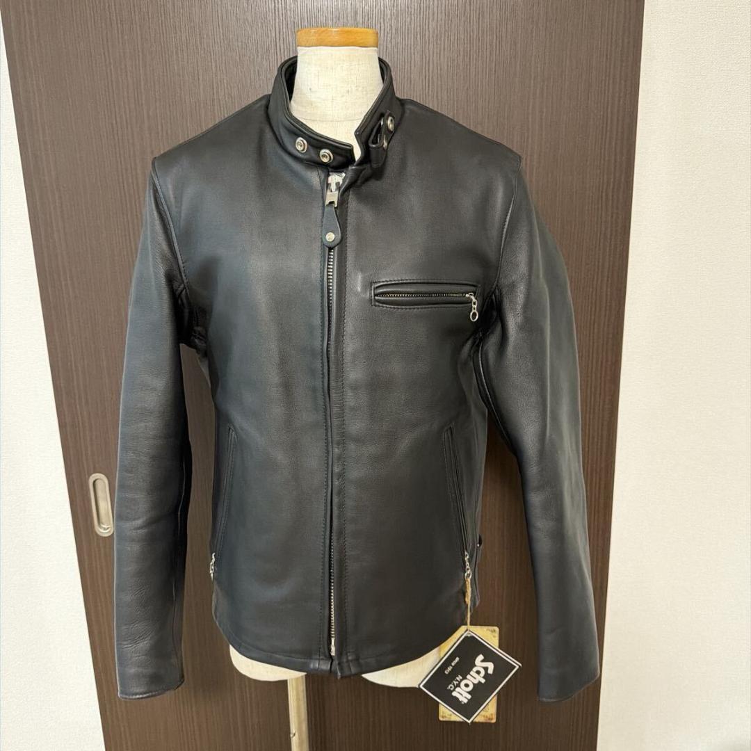 ショット現行品 シングル ライダース ジャケット 6061 size 38