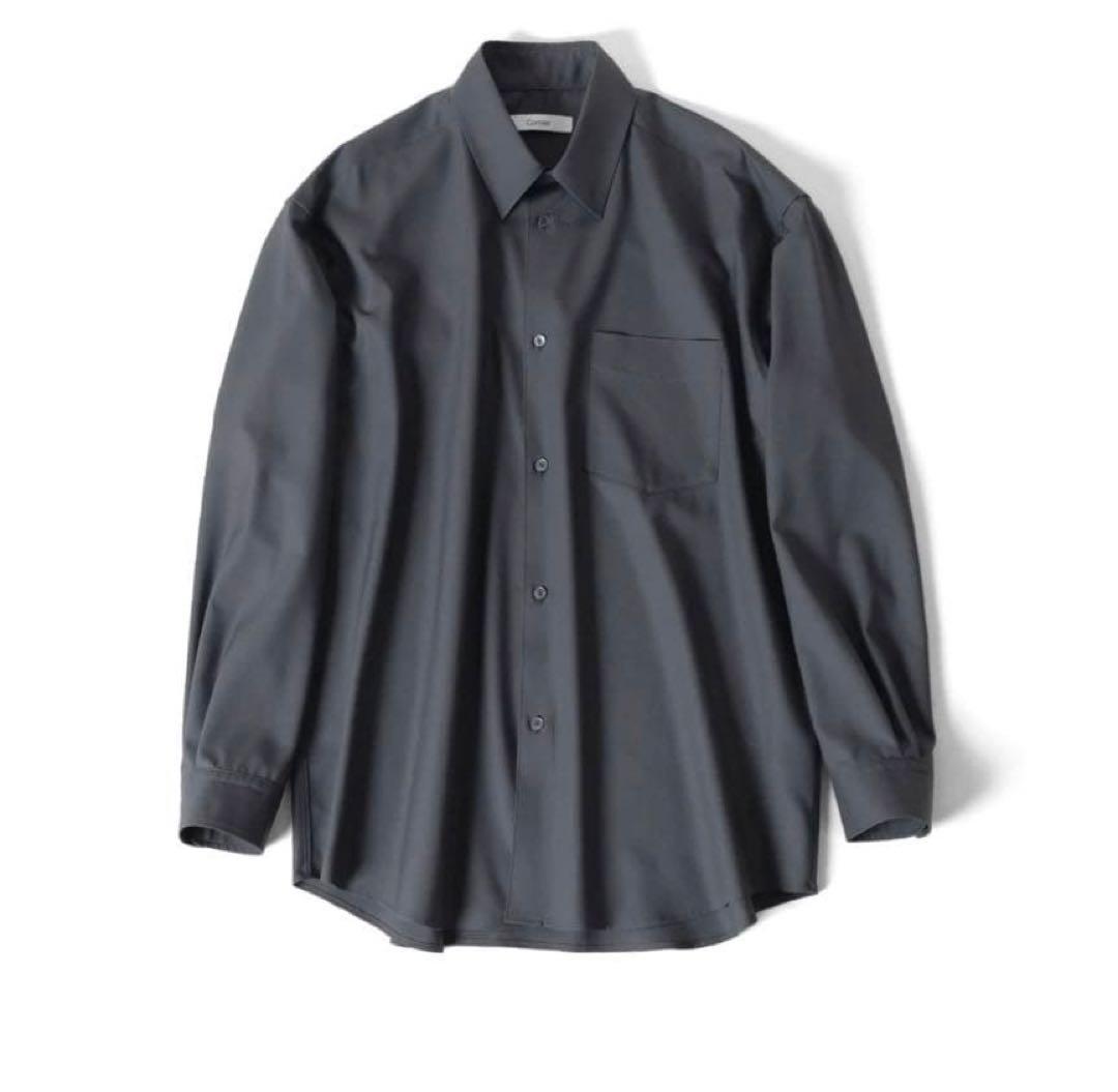 トップス Cornier Super180's WORSTED WOOL SHIRTS M